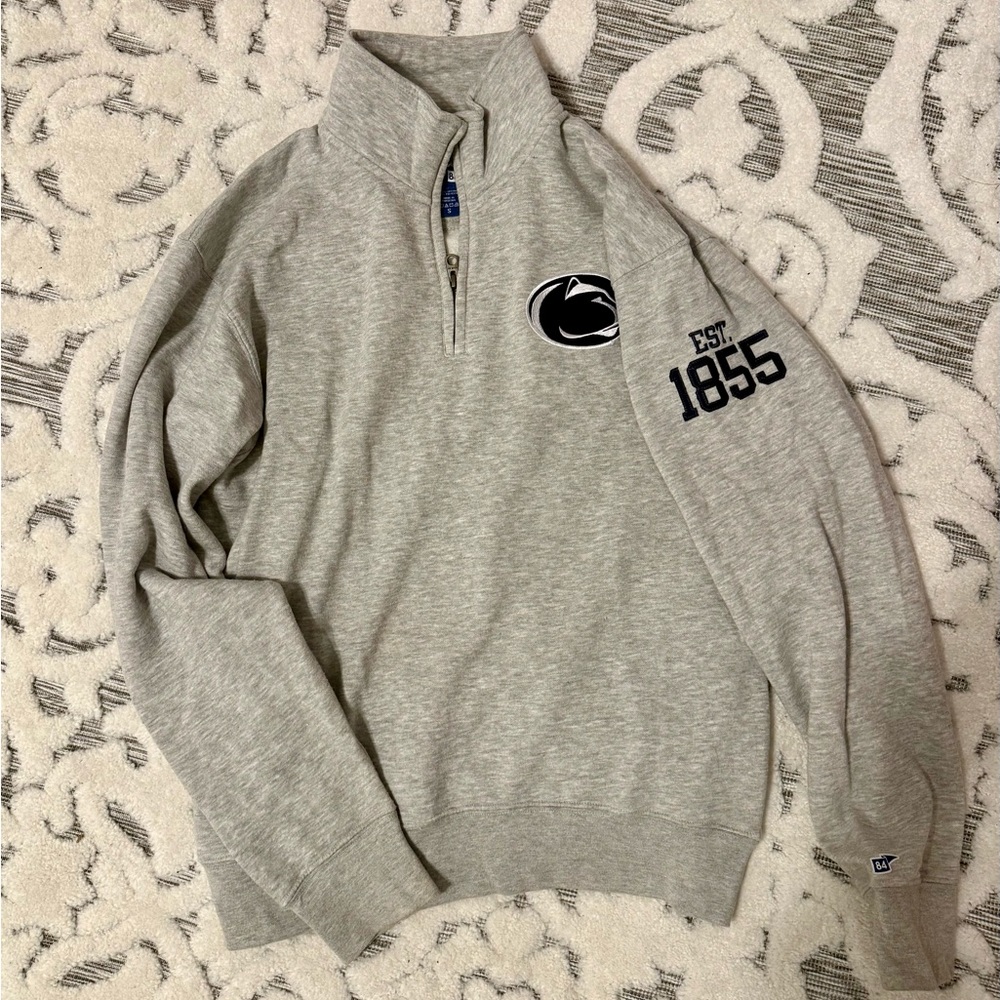 Penn State quarter zip. Worn once.